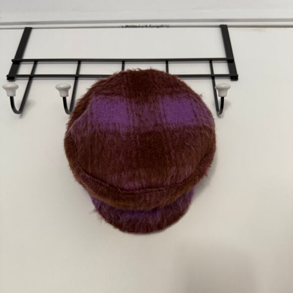 NWOT -Free People Upstate Wool Cadet Cap Pink/Rose - One Size - Picture 6 of 9